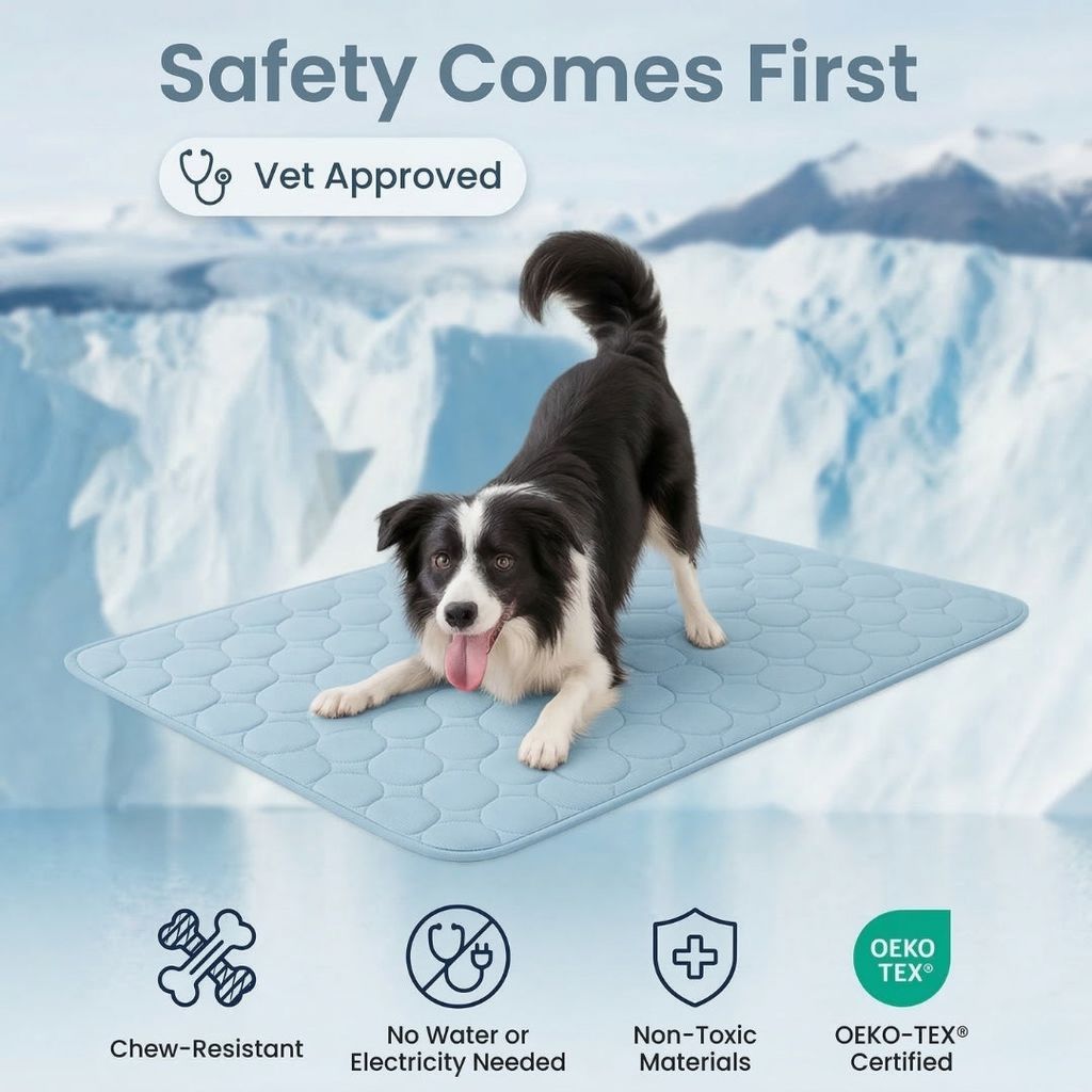 Vilessa: Cooling Dog Mat