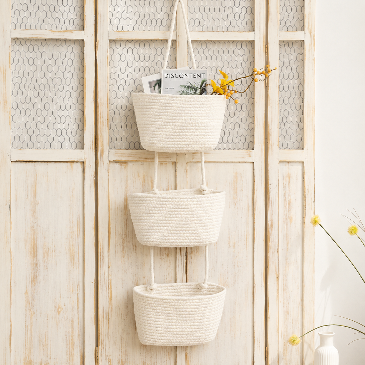 TierNest — Over-the-Door Hanging Basket