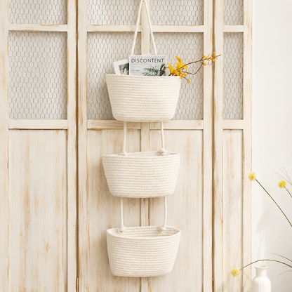 TierNest — Over-the-Door Hanging Basket