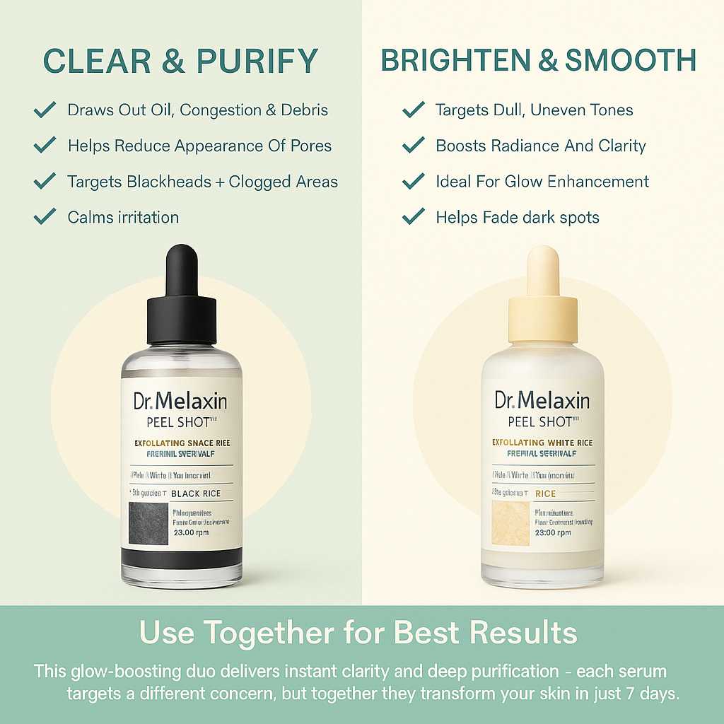 GlowRice Exfoliating Serum - Vilessa