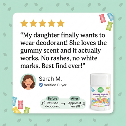 Natural Deodorant for Kids & Teens