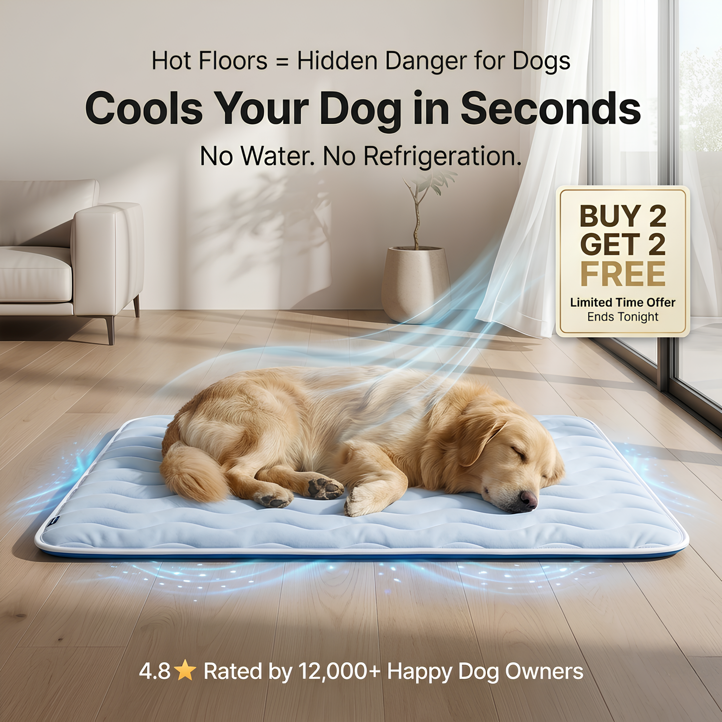 Vilessa: Cooling Dog Mat