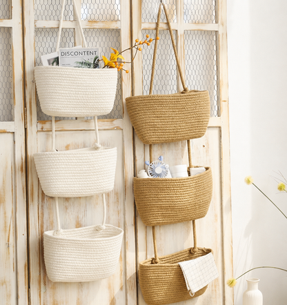 TierNest — Over-the-Door Hanging Basket