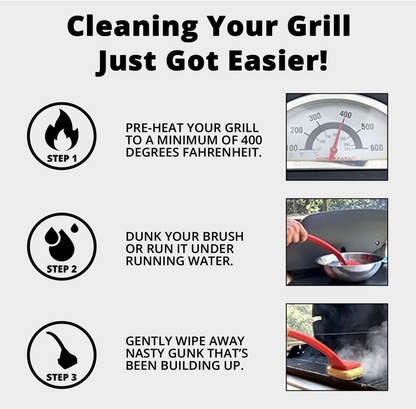 GrillGlide Pro: Steam Grill Brush
