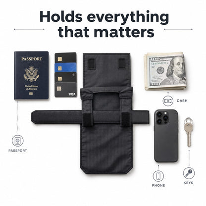3-in-1 Hidden Pocket