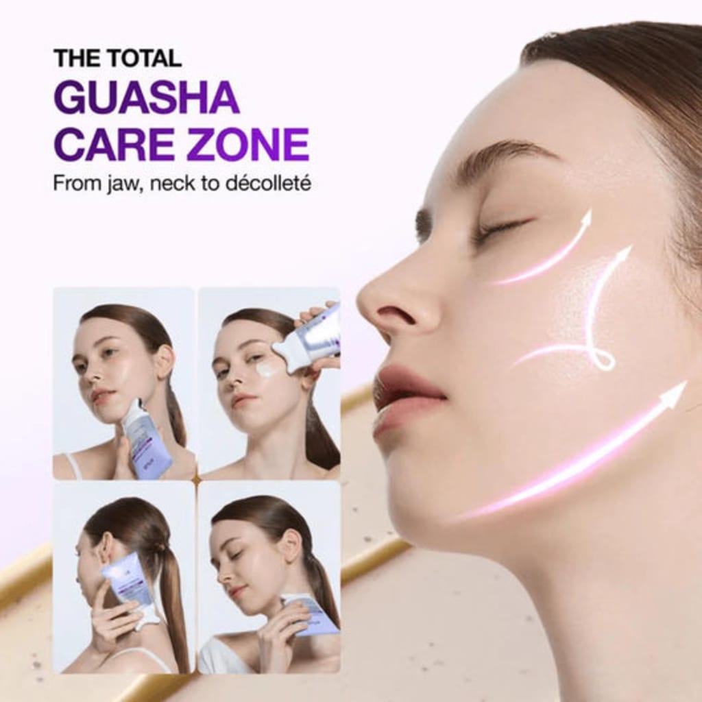 Korean 2-in-1 Collagen Retinol GuaSha Sculpting Cream