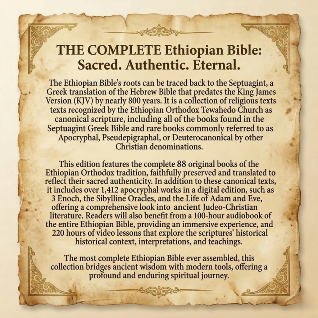 The Complete Ethiopian Bible